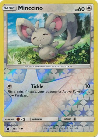 Minccino - 85/111 - Common - Reverse Holo available at 401 Games Canada