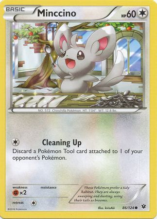 Minccino - 86/124 - Common available at 401 Games Canada