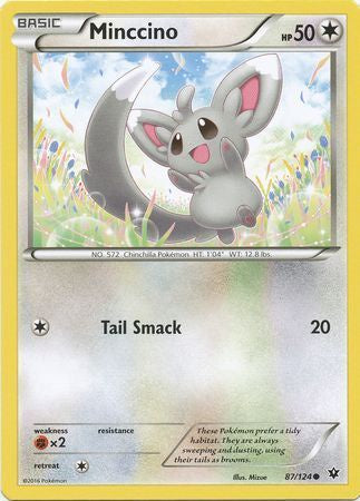 Minccino - 87/124 - Common available at 401 Games Canada