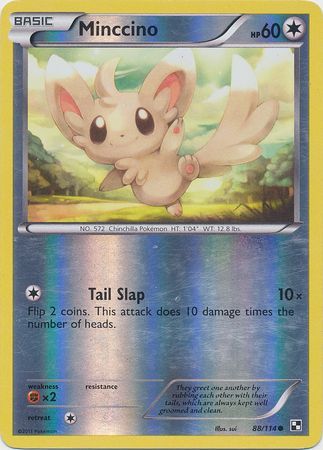 Minccino - 88/114 - Common - Reverse Holo available at 401 Games Canada