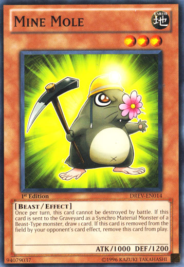 Mine Mole - DREV-EN014 - Common - 1st Edition available at 401 Games Canada