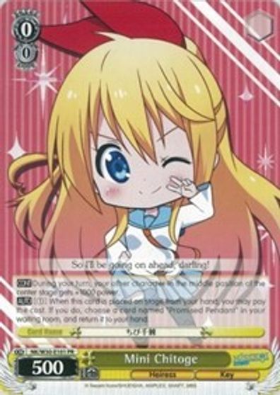 Mini Chitoge - NK/W30-E101 - Promo available at 401 Games Canada