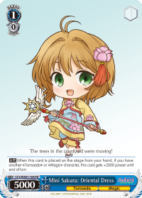 Mini Sakura: Oriental Dress - CCS/WX01-104 - Promo available at 401 Games Canada