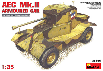 MiniArt - AEC Mk. II Armoured Car 1/35 [35155] available at 401 Games Canada