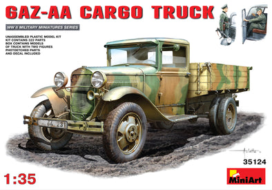 MiniArt - GAZ-AA Cargo Truck 1/35 [35124] available at 401 Games Canada