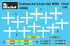 MiniArt - German Jerry Cans Set WWII 1/48 [49004] available at 401 Games Canada