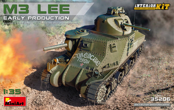 MiniArt - M3 Lee Early Prod. Interior Kit 1/35 [35206] available at 401 Games Canada