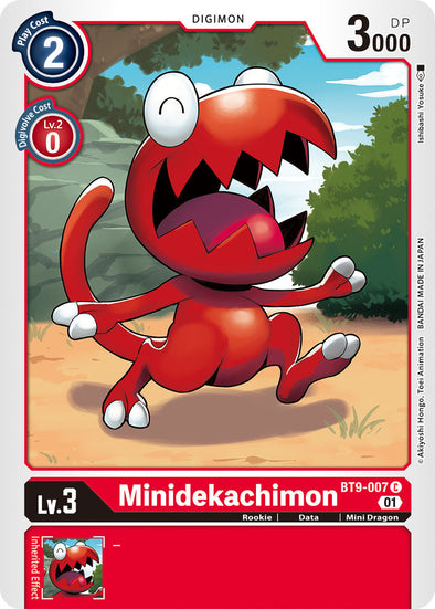 Minidekachimon - BT9-007 - Common available at 401 Games Canada