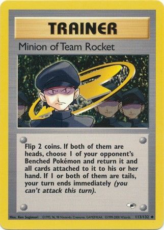 Minion of Team Rocket - 113/132 - Uncommon - Unlimited available at 401 Games Canada