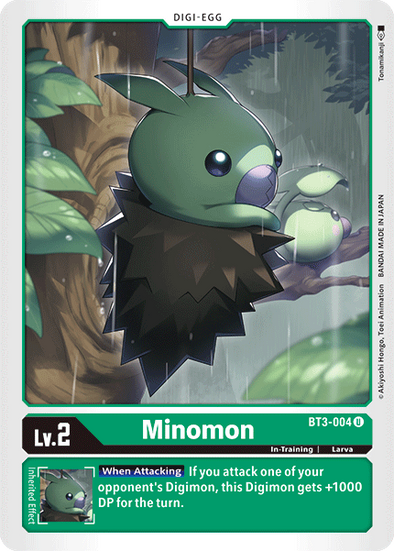 Minomon - BT3-004 - Uncommon available at 401 Games Canada