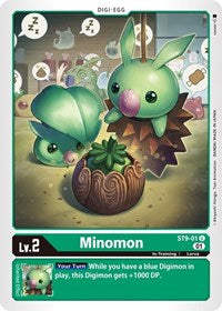 Minomon - ST09-01 - Uncommon available at 401 Games Canada