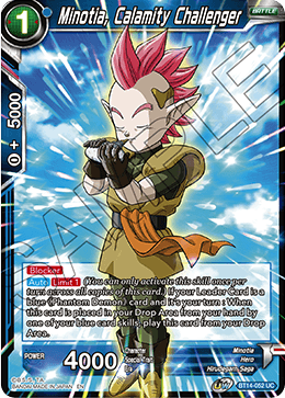 Minotia, Calamity Challenger - BT14-052 - Uncommon available at 401 Games Canada