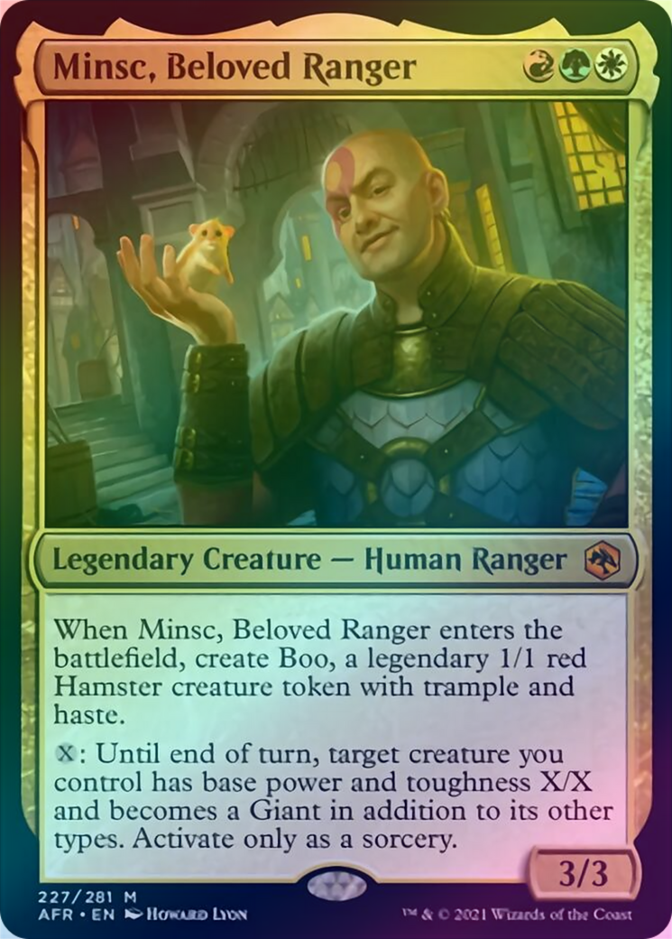 401 Games Canada - Minsc, Beloved Ranger (AFR) (Foil)