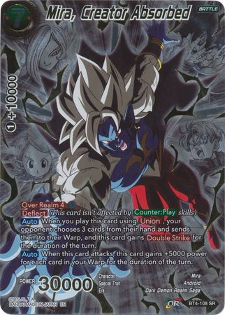 Mira, Creator Absorbed - BT4-108 - Super Rare (Alternate Art) (Foil) available at 401 Games Canada