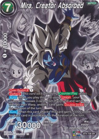 Mira, Creator Absorbed - BT4-108 - Super Rare (Alternate Art) available at 401 Games Canada