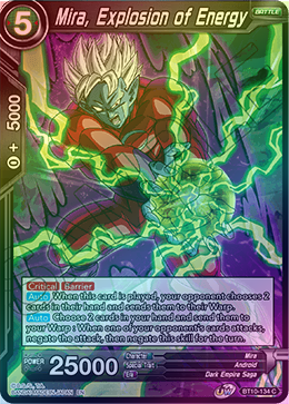 Mira, Explosion of Energy - BT10-134 - Common (FOIL) available at 401 Games Canada