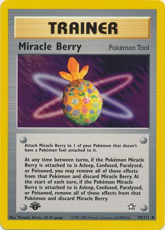 Miracle Berry - 94/111 - Uncommon - 1st Edition available at 401 Games Canada