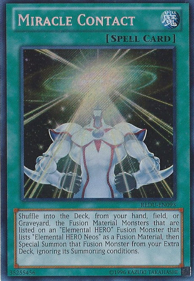 Miracle Contact - REDU-EN093 - Secret Rare - Unlimited available at 401 Games Canada