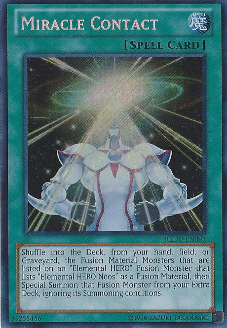 Miracle Contact - REDU-EN093 - Secret Rare - Unlimited available at 401 Games Canada