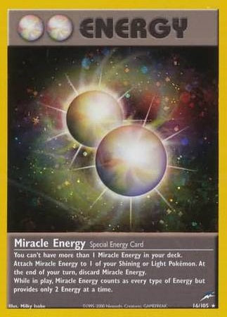 Miracle Energy - 16/105 - Holo - Unlimited available at 401 Games Canada