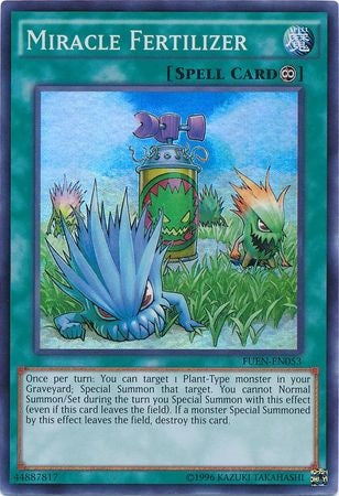 Miracle Fertilizer - FUEN-EN053 - Super Rare - Unlimited available at 401 Games Canada