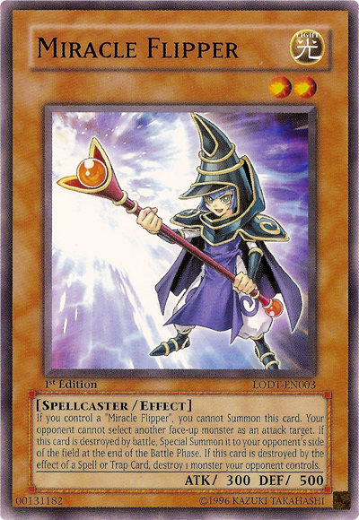 Miracle Flipper - LODT-EN003 - Common - 1st Edition available at 401 Games Canada
