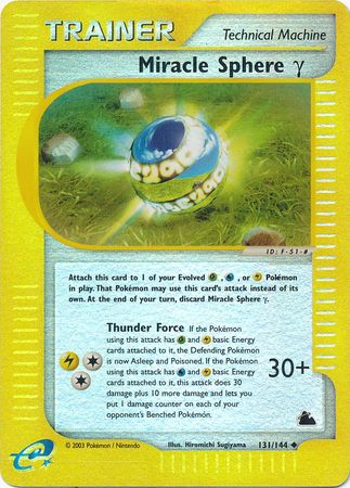 Miracle Sphere Gamma - 131/144 - Uncommon - Reverse Holo available at 401 Games Canada