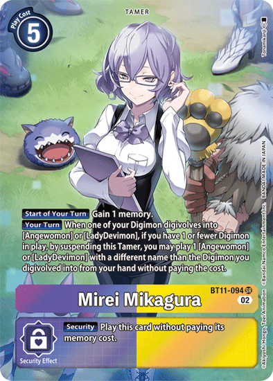 Mirei Mikagura (Alternate Art) - BT11-094 - Super Rare available at 401 Games Canada