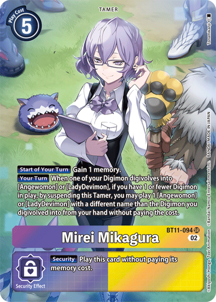 Mirei Mikagura (Alternate Art) - BT11-094 - Super Rare available at 401 Games Canada