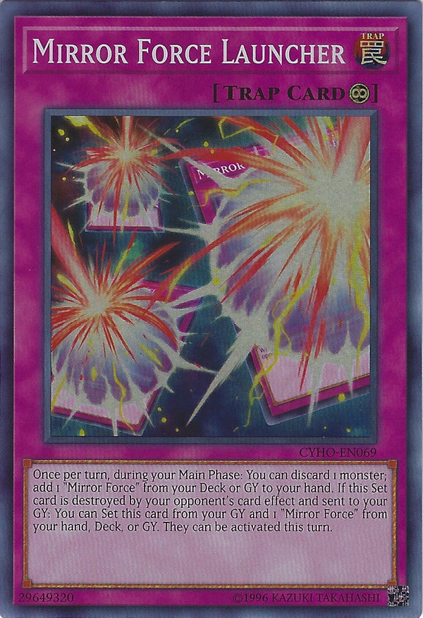 Mirror Force Launcher - CYHO-EN069 - Super Rare - Unlimited available at 401 Games Canada