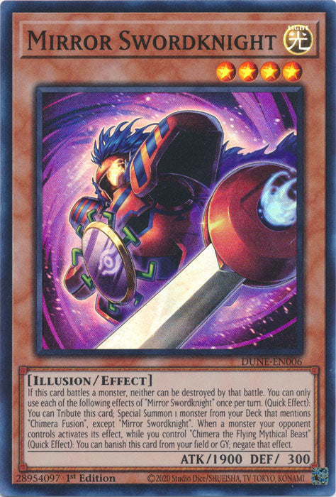 Mirror Swordknight - DUNE-EN006 - Super Rare - 1st Edition available at 401 Games Canada