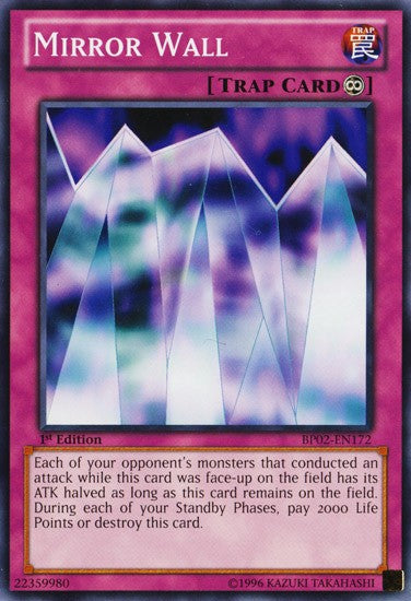 Mirror Wall - BP02-EN172 - Common - 1st Edition available at 401 Games Canada