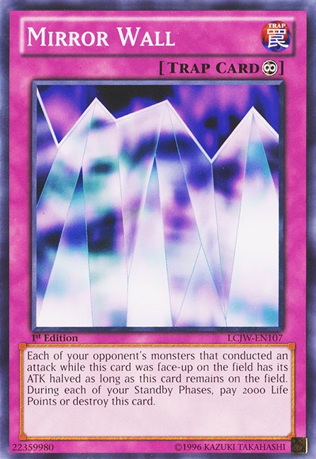 Mirror Wall - LCJW-EN107 - Common - 1st Edition available at 401 Games Canada
