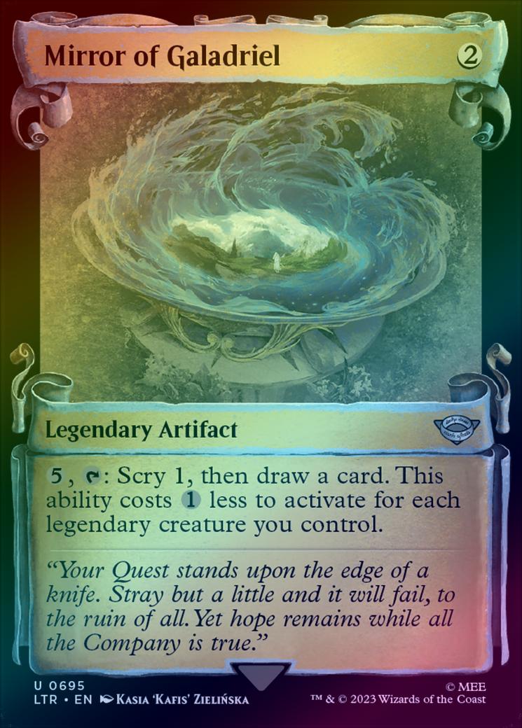 401 Games Canada - Mirror of Galadriel - Scroll Showcase (Foil) (LTR) 401 Games Canada - Mirror of Galadriel - Scroll Showcase (Foil) (LTR)