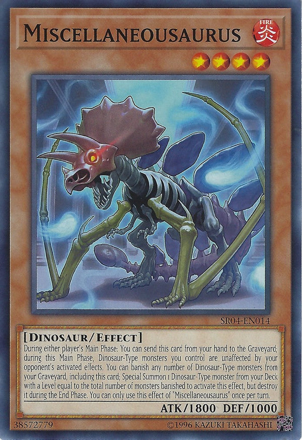 Miscellaneousaurus - SR04-EN014 - Common - Unlimited available at 401 Games Canada