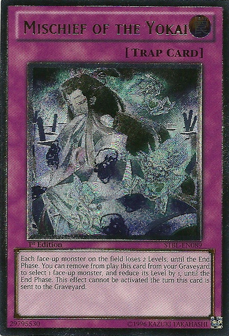 Mischief of the Yokai - STBL-EN089 - Ultimate Rare - 1st Edition available at 401 Games Canada