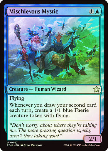 Mischievous Mystic (Foil) (FDN)