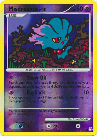 Misdreavus - 107/146 - Common - Reverse Holo available at 401 Games Canada