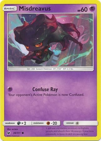 Misdreavus - 39/111 - Common available at 401 Games Canada
