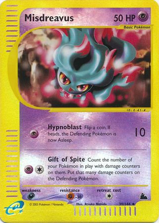 Misdreavus - 39/144 - Uncommon - Reverse Holo available at 401 Games Canada