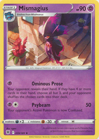 Mismagius - 059/189 - Rare available at 401 Games Canada