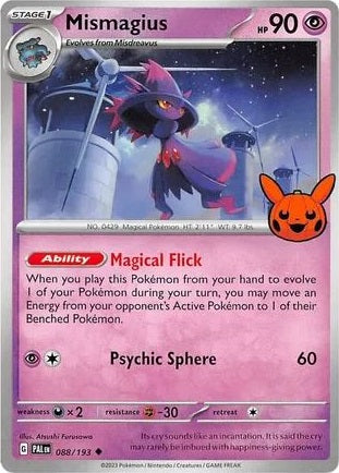 Mismagius - 088/193 - Promo (Trick or Trade BOOster Bundle) available at 401 Games Canada