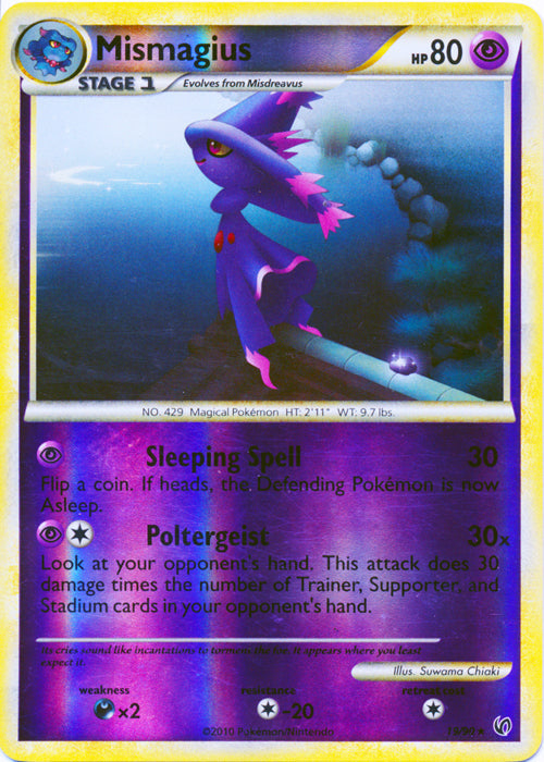 Mismagius - 19/90 - Rare - Reverse Holo available at 401 Games Canada