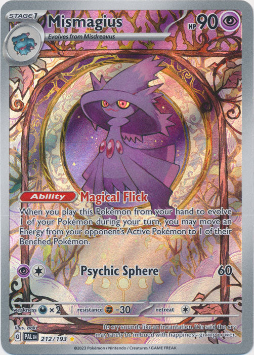 Mismagius - 212/193 - Illustration Rare available at 401 Games Canada