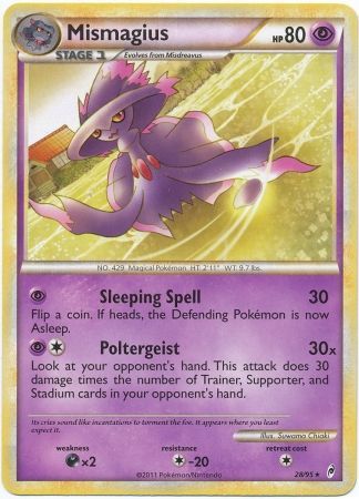 Mismagius - 28/95 - Rare available at 401 Games Canada