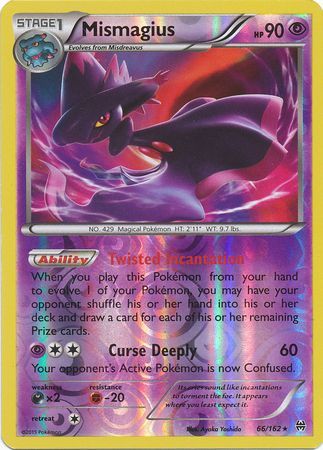 Mismagius - 66/162 - Holo Rare - Reverse Holo available at 401 Games Canada