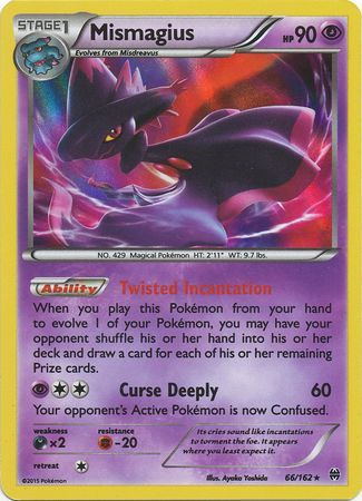 Mismagius - 66/162 - Holo Rare available at 401 Games Canada