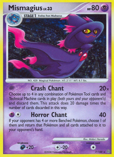 Mismagius - 7/100 - Holo Rare available at 401 Games Canada