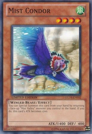 Mist Condor - GLD3-EN032 - Common - Limited Edition available at 401 Games Canada