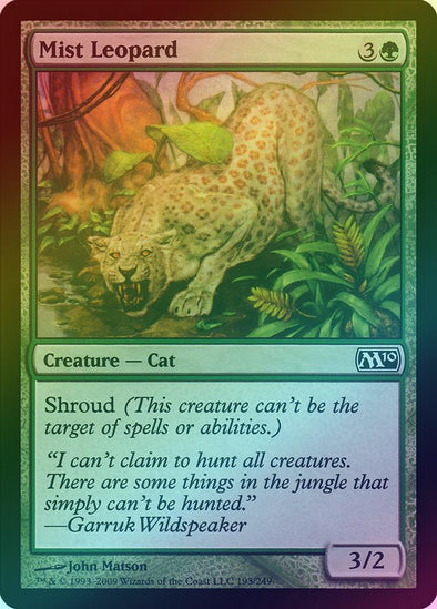 Mist Leopard (Foil) (M10) available at 401 Games Canada